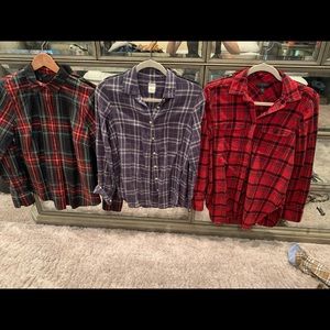 Bundle of flannels